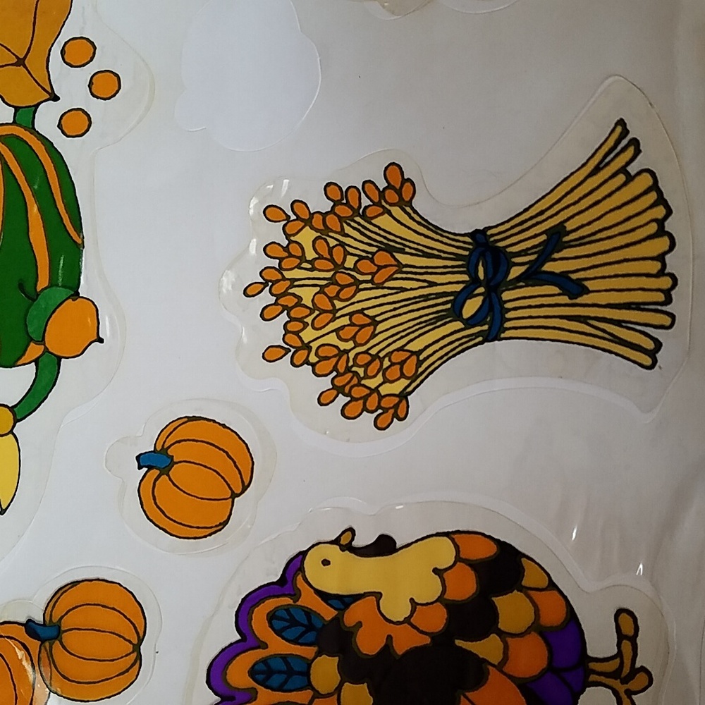 Window Stickers Thanksgiving 3 sets - Picture 10 of 11